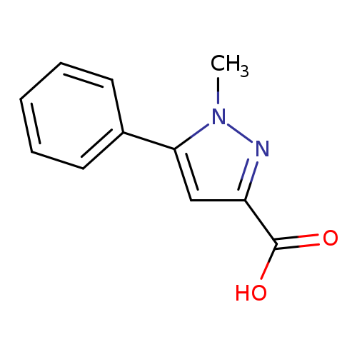 1H-Pyrazole-3-carboxylic acid, 1-methyl-5-phenyl-