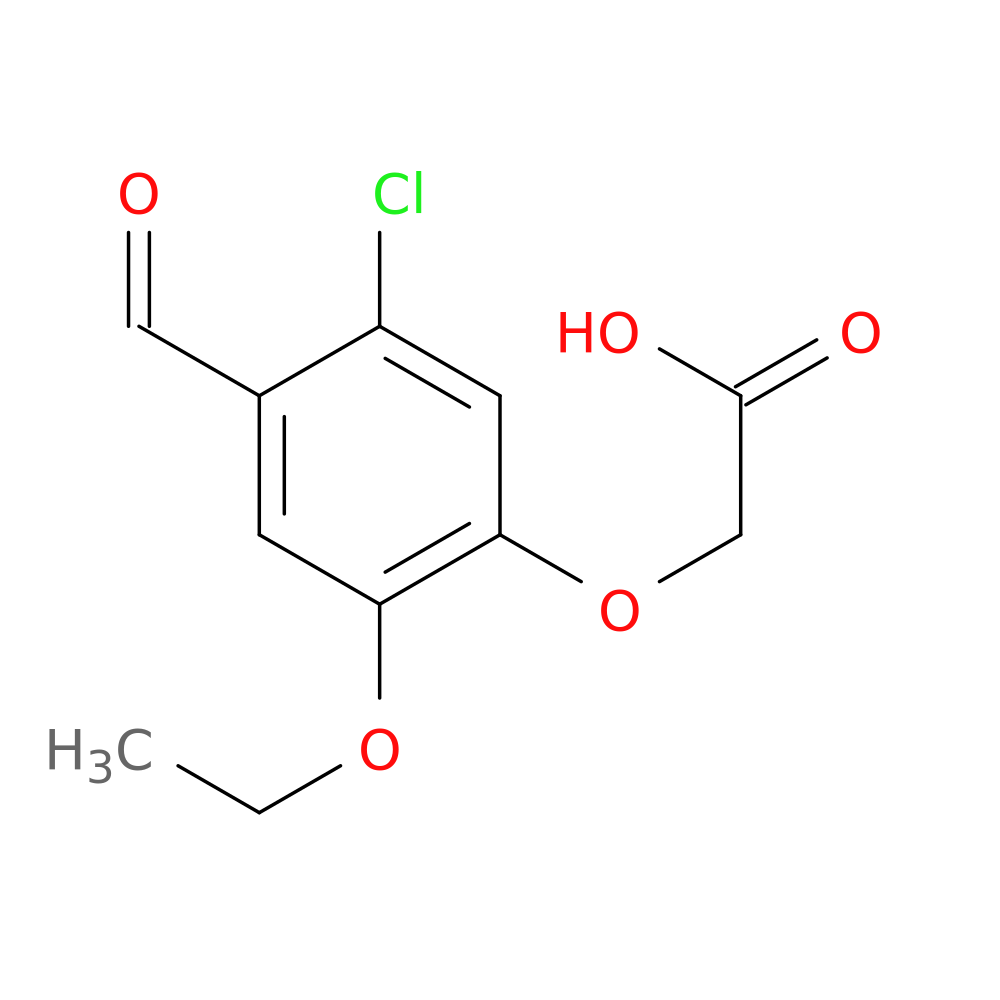 2-(5-Chloro-2-ethoxy-4-formylphenoxy)acetic acid