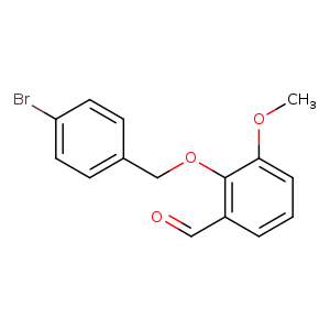 2-[(4-Bromobenzyl)oxy]-3-methoxybenzaldehyde