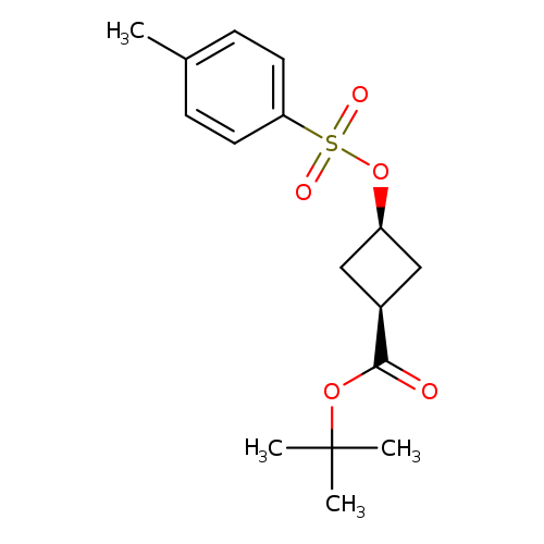 (1s,3s)-tert-butyl 3-(tosyloxy)cyclobutanecarboxylate