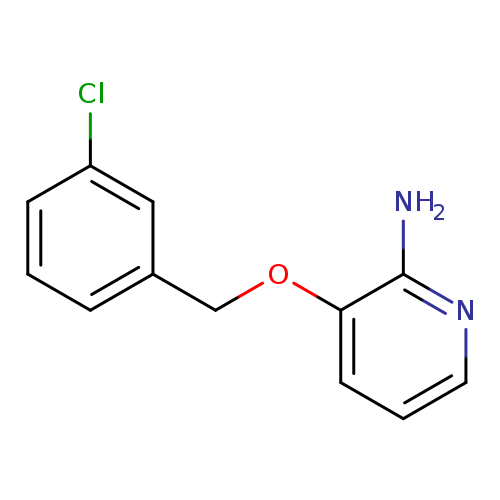 2-Pyridinamine, 3-[(3-chlorophenyl)methoxy]-