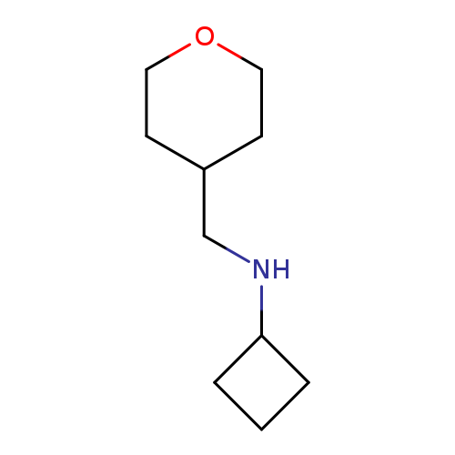 N-[(oxan-4-yl)methyl]cyclobutanamine