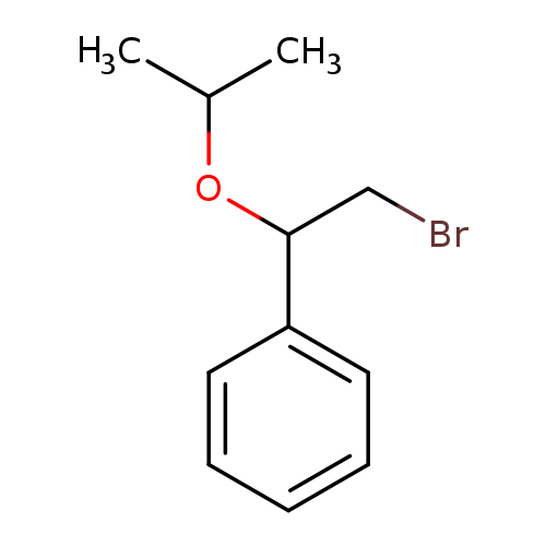 [2-bromo-1-(propan-2-yloxy)ethyl]benzene
