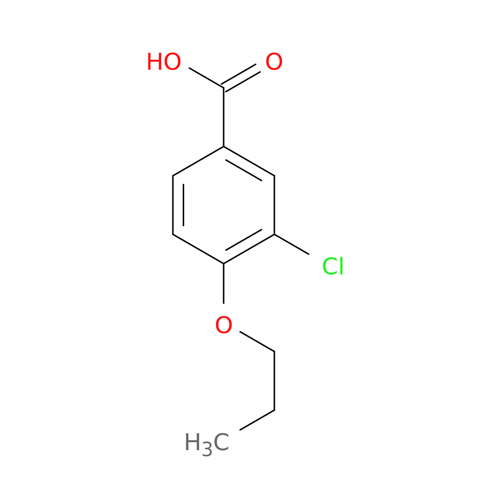 3-Chloro-4-propoxybenzoic acid