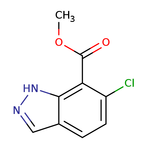 methyl 6-chloro-1H-indazole-7-carboxylate