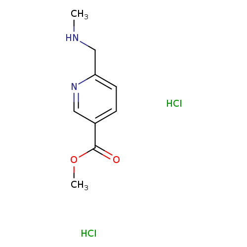 methyl 6-[(methylamino)methyl]pyridine-3-carboxylate dihydrochloride