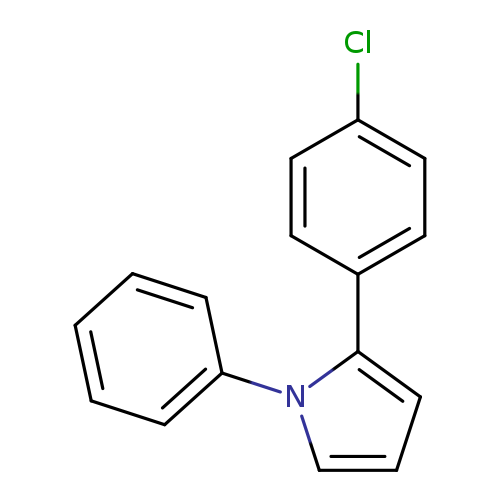 2-(4-Chlorophenyl)-1-phenyl-1H-pyrrole