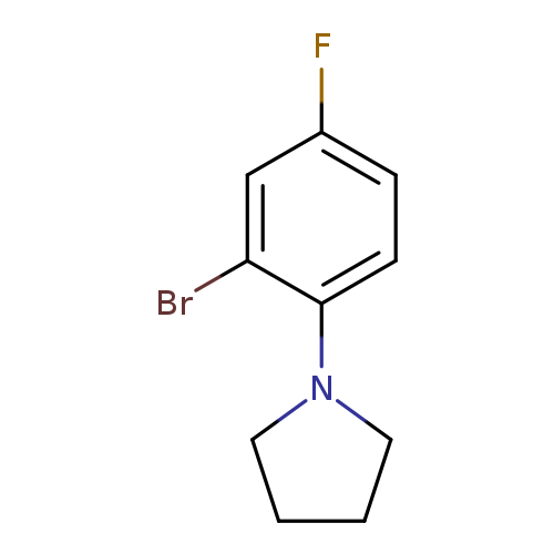 1-(2-Bromo-4-fluorophenyl)pyrrolidine