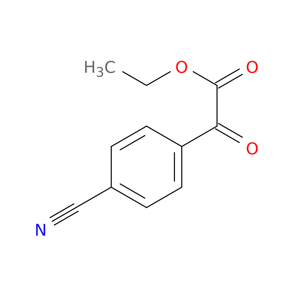 ethyl 2-(4-cyanophenyl)-2-oxoacetate