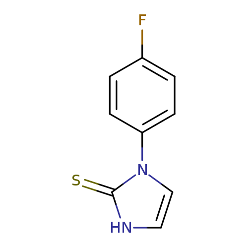 2H-Imidazole-2-thione, 1-(4-fluorophenyl)-1,3-dihydro-