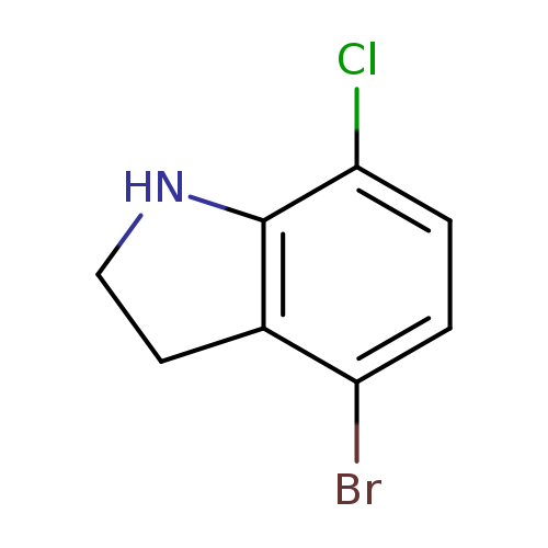 4-Bromo-7-chloro-2,3-dihydro-1H-indole