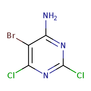 4-Pyrimidinamine, 5-bromo-2,6-dichloro-