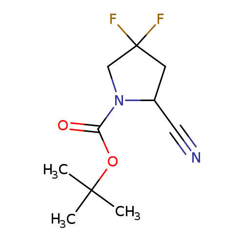 TERT-BUTYL 2-CYANO-4,4-DIFLUOROPYRROLIDINE-1-CARBOXYLATE