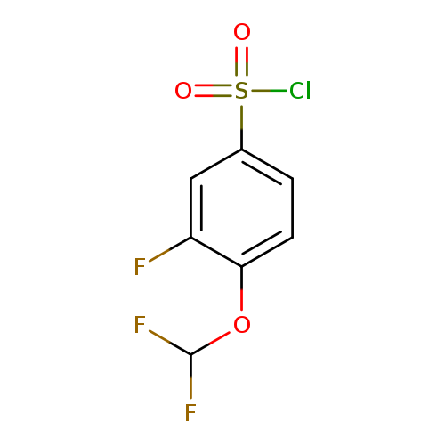 4-(Difluoromethoxy)-3-fluorobenzene-1-sulfonyl chloride
