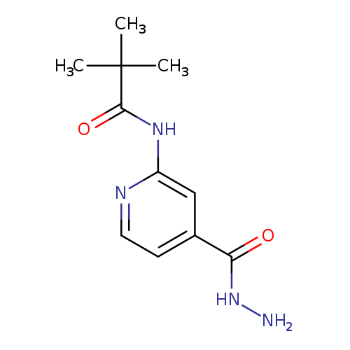 N-(4-Hydrazinocarbonyl-pyridin-2-yl)-2,2-dimethyl-propionamide