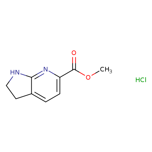 methyl 1H,2H,3H-pyrrolo[2,3-b]pyridine-6-carboxylate hydrochloride