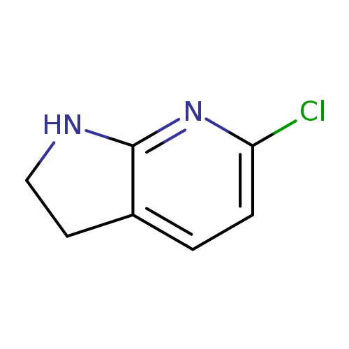 6-Chloro-1h,2h,3h-pyrrolo[2,3-b]pyridine
