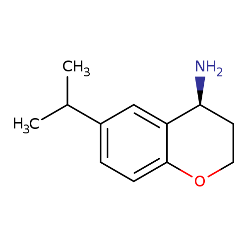 (4s)-6-(propan-2-yl)-3,4-dihydro-2h-1-benzopyran-4-amine