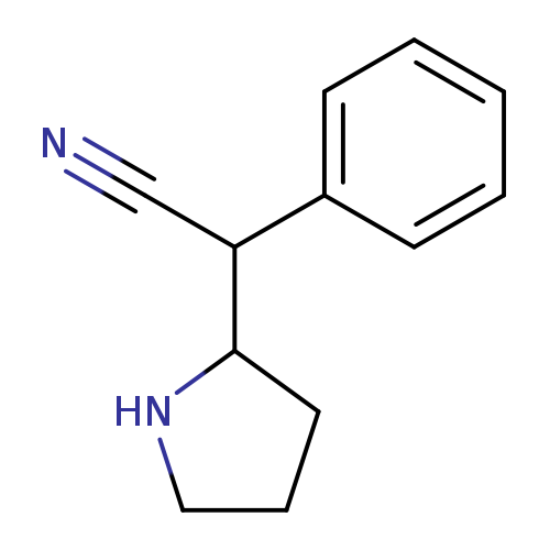 2-phenyl-2-(pyrrolidin-2-yl)acetonitrile