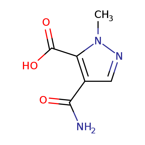 4-Carbamoyl-1-methyl-1H-pyrazole-5-carboxylic acid