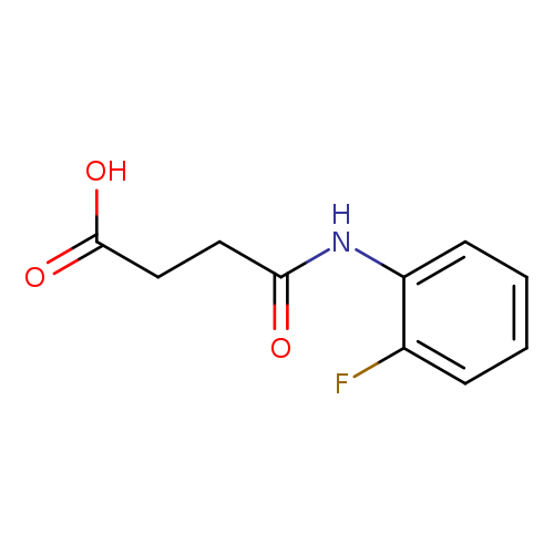 Butanoic acid, 4-[(2-fluorophenyl)amino]-4-oxo-