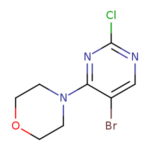 Morpholine, 4-(5-bromo-2-chloro-4-pyrimidinyl)-