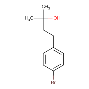 4-(4-bromophenyl)-2-methylbutan-2-ol