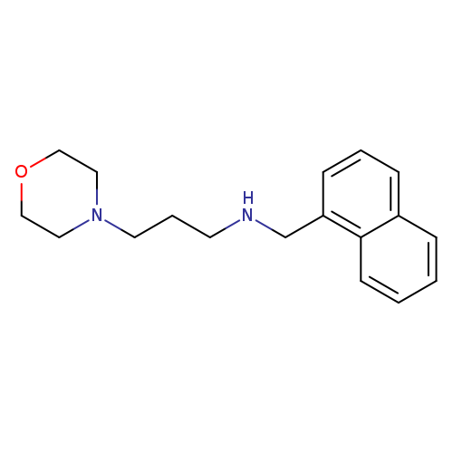 3-morpholino-N-(naphthalen-1-ylmethyl)propan-1-amine