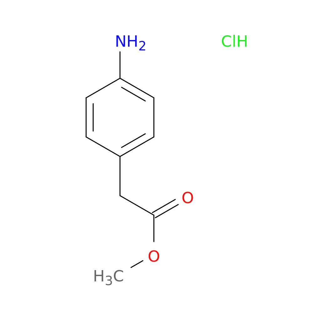 (4-Amino-phenyl)-acetic acid methyl ester HCl