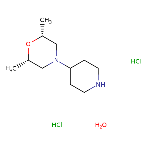(2R,6S)-2,6-Dimethyl-4-(piperidin-4-yl)morpholine