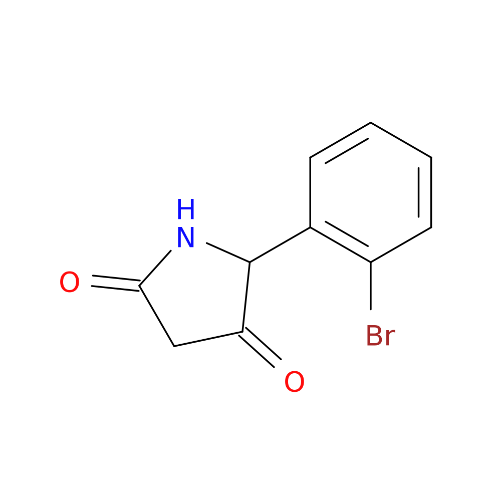 5-(2-bromophenyl)pyrrolidine-2,4-dione