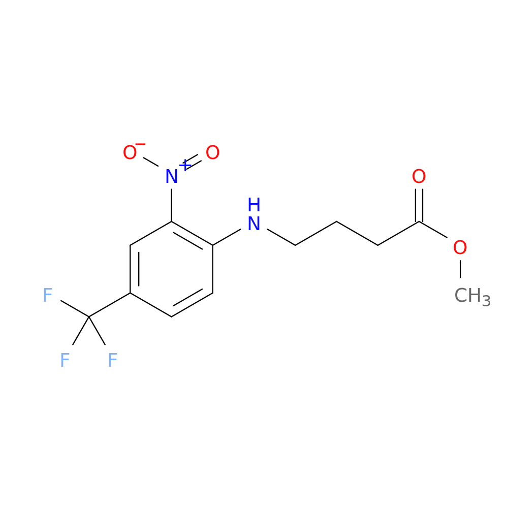 Methyl 4-((2-nitro-4-(trifluoromethyl)phenyl)amino)butanoate