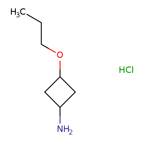 3-propoxycyclobutan-1-aminehydrochloride,Mixtureofdiastereomers
