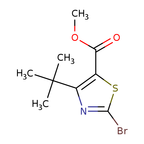 methyl2-bromo-4-tert-butyl-1,3-thiazole-5-carboxylate