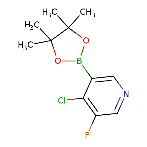 4-Chloro-3-fluoro-5-(4,4,5,5-tetramethyl-1,3,2-dioxaborolan-2-yl)pyridine