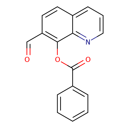 8-O-Benzoyl-hydroxy-quinoline-7-carbaldehyde