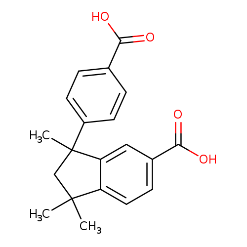 3-(4-Carboxyphenyl)-1,1,3-trimethylindane-5-carboxylic acid