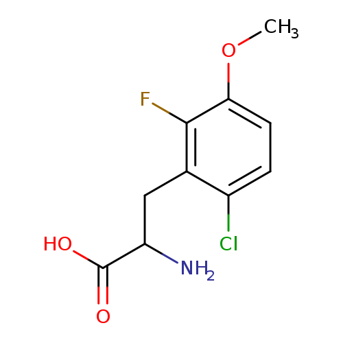 6-Chloro-2-fluoro-3-methoxy-dl-phenylalanine