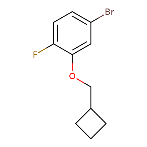 4-Bromo-2-(cyclobutylmethoxy)-1-fluorobenzene