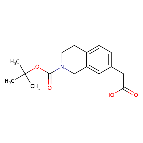 2-(2-(tert-Butoxycarbonyl)-1,2,3,4-tetrahydroisoquinolin-7-yl)acetic acid