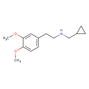N-(cyclopropylmethyl)-2-(3,4-dimethoxyphenyl)ethan-1-amine