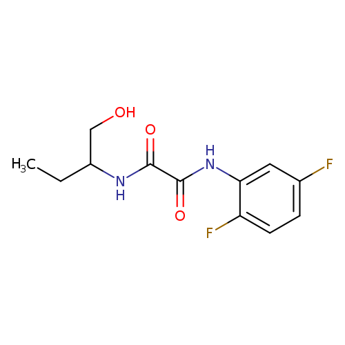 N'-(2,5-difluorophenyl)-N-(1-hydroxybutan-2-yl)ethanediamide