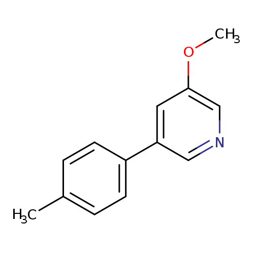 3-Methoxy-5-(4-methylphenyl)pyridine