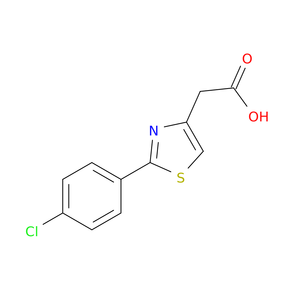 2-(2-(4-Chlorophenyl)thiazol-4-yl)acetic acid