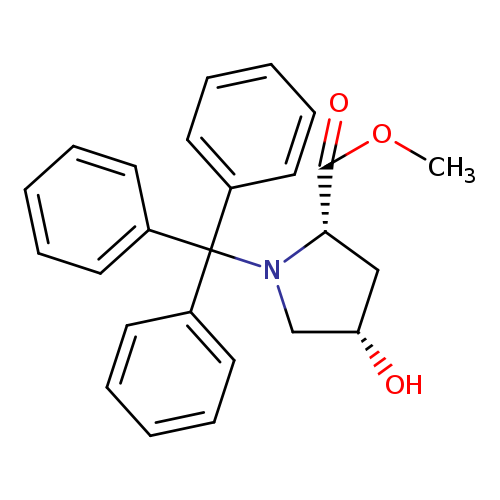 (2S,4S)-Methyl 4-hydroxy-1-tritylpyrrolidine-2-carboxylate
