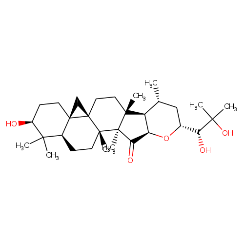 (23R,24R)-16β,23-Epoxy-3β,24,25-trihydroxy-9β,19-cyclo-5α-lanostan-15-one