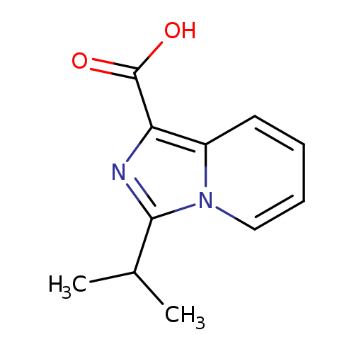 3-(propan-2-yl)imidazo[1,5-a]pyridine-1-carboxylic acid