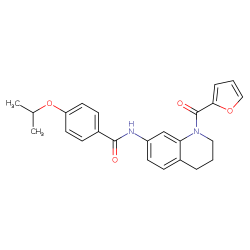 N-[1-(furan-2-carbonyl)-1,2,3,4-tetrahydroquinolin-7-yl]-4-(propan-2-yloxy)benzamide