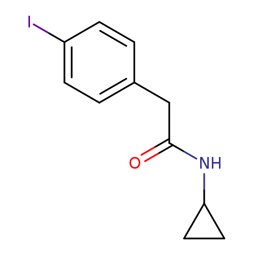 N-Cyclopropyl-2-(4-iodophenyl)acetamide