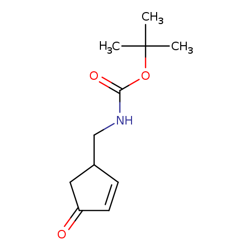 tert-butylN-[(4-oxocyclopent-2-en-1-yl)methyl]carbamate